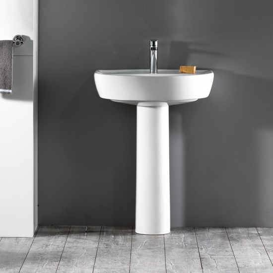 Κρεμαστός Νιπτήρας Πορσελάνης 45x35cm Cerastyle Bella 003100-u Λευκό Κρεμαστός Νιπτήρας Πορσελάνης 45x35cm Cerastyle Bella 003100-u Λευκό
